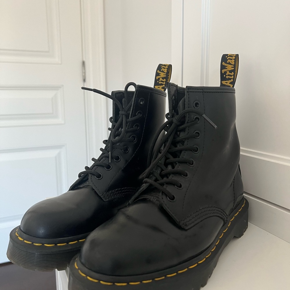 Dr martens 1460 Bex Platform boots in US 9